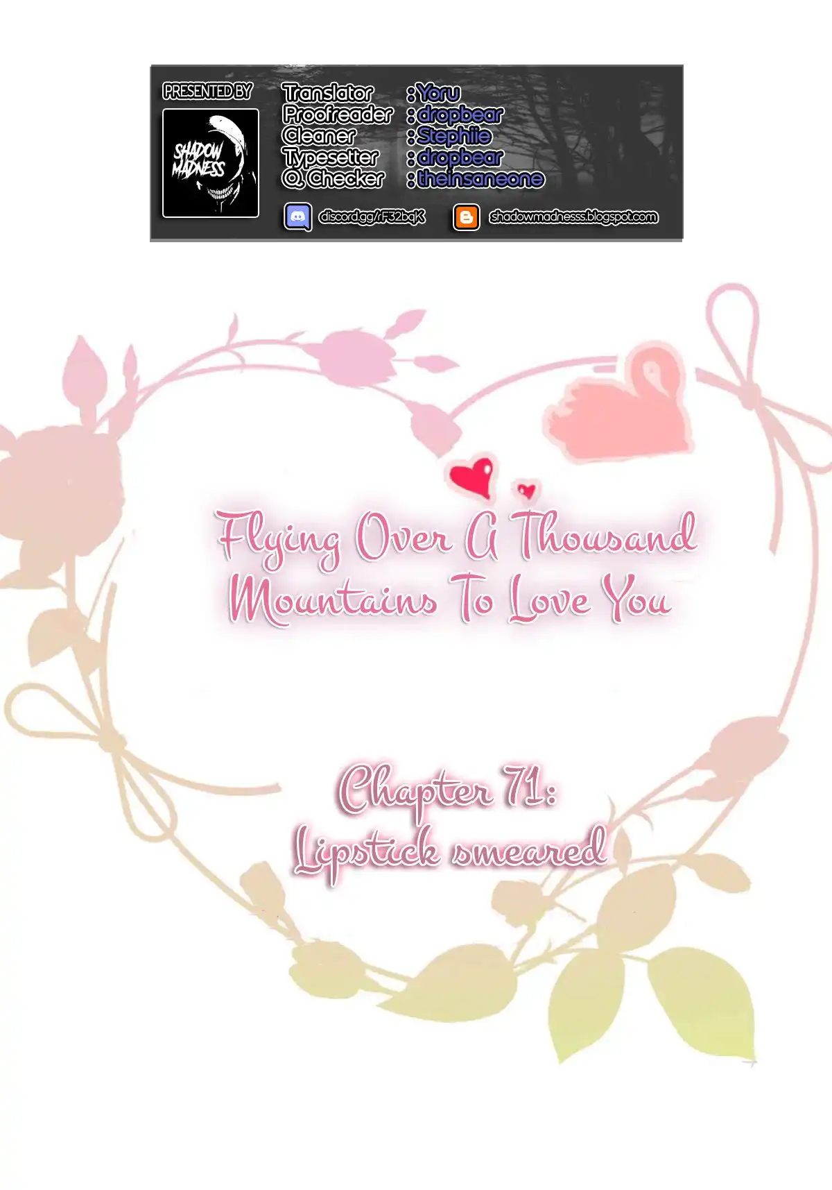 Flying Over a Thousand Mountains to Love You Chapter 71 1